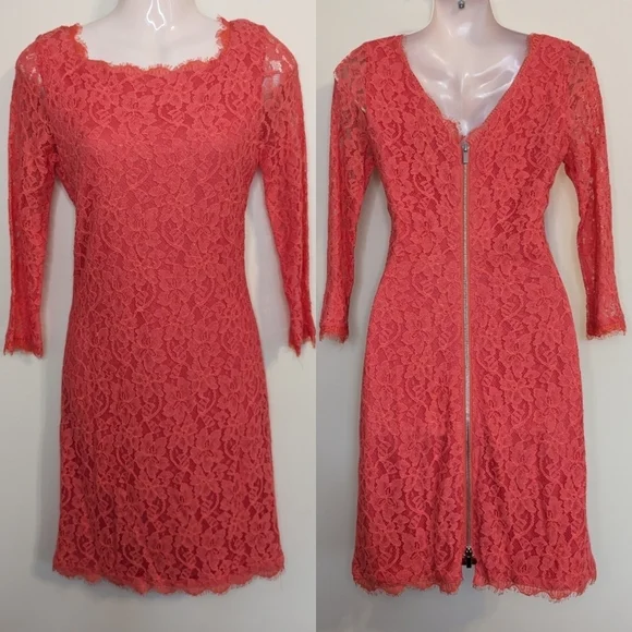 Diane Von Furstenberg zarita lace dress 4 - Picture 5 of 16